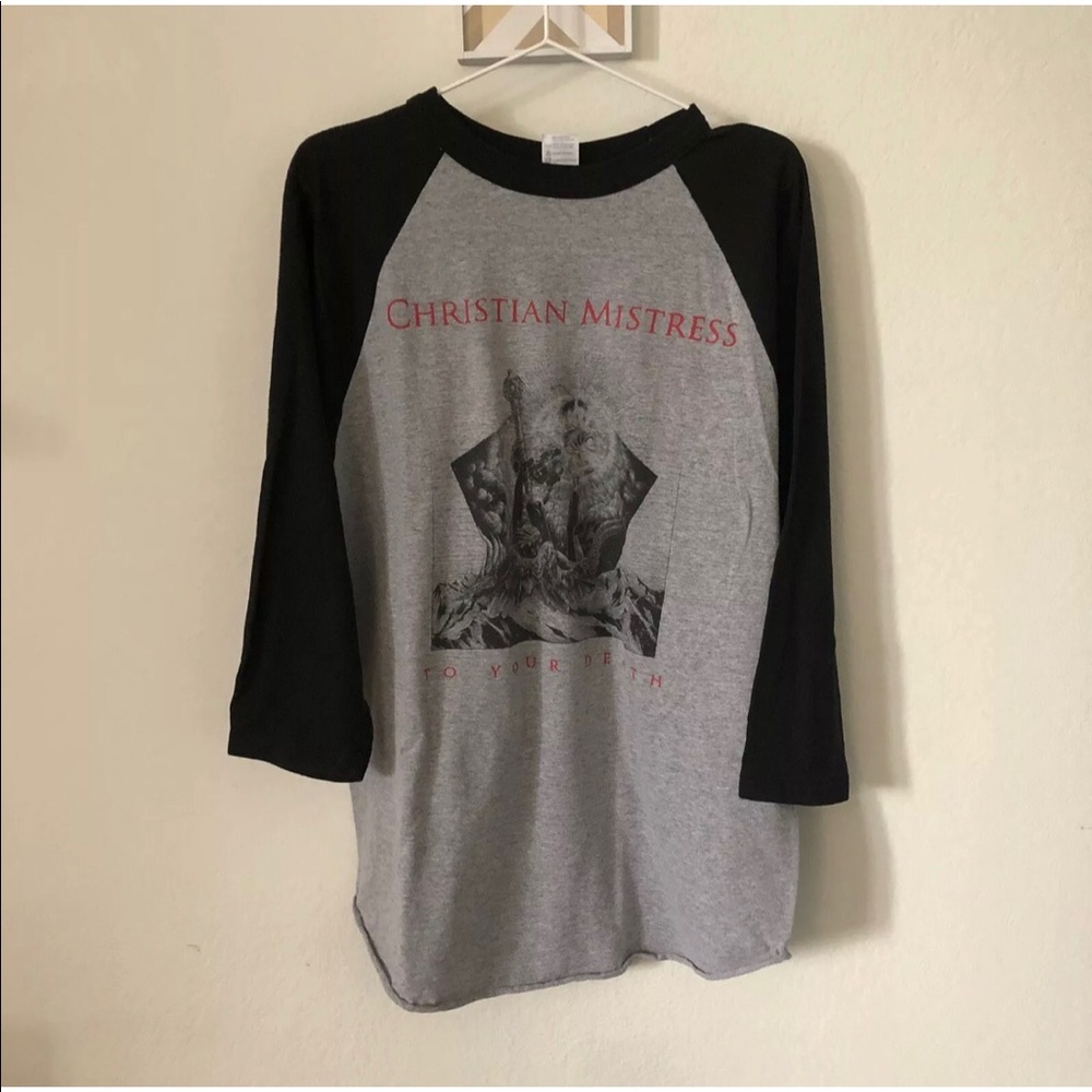 Christian Mistress Metal Tee Shirt Band Merch
